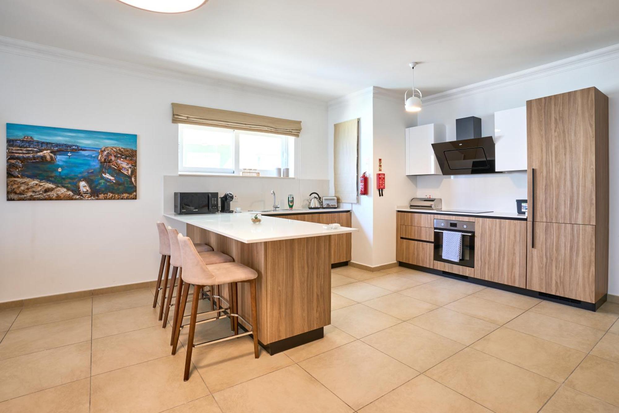 Stunning 3-Bedroom Seaview Retreat In Fort Cambridge 슬리에마 외부 사진